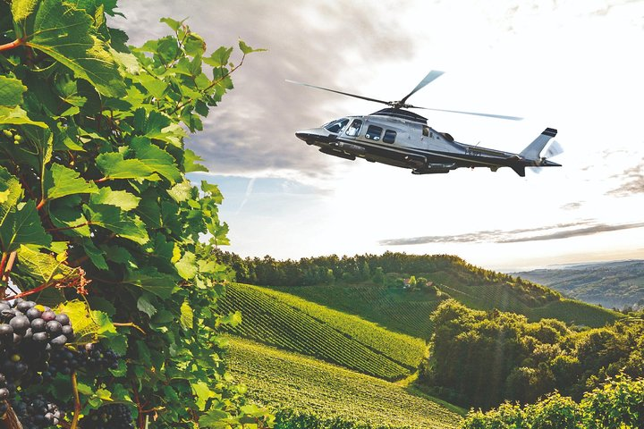 Private Helicopter Wine Tour with Pickup in Italy - Photo 1 of 14