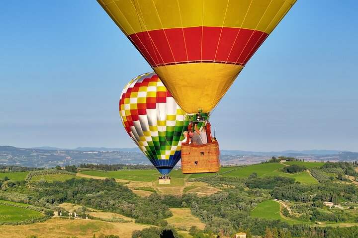 Private Tour: Tuscany Hot Air Balloon Flight with Transport from Firenze - Photo 1 of 13