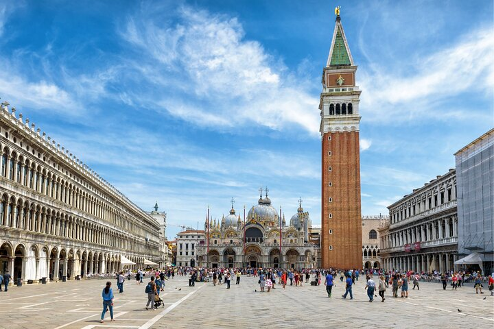 San Marco Pass: Basilica, Doge Pal. & Bell Tower Priority Tickets - Photo 1 of 9