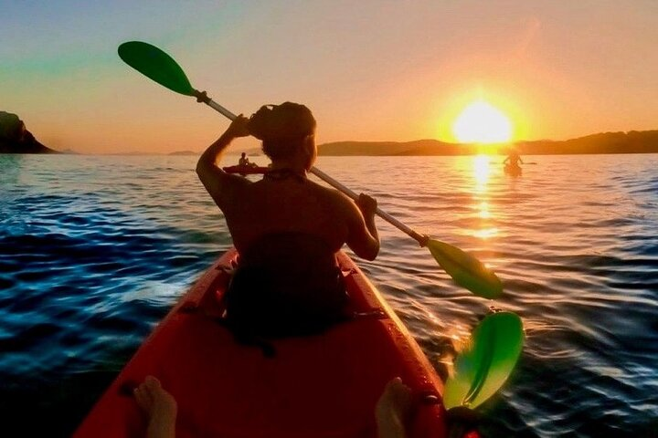 Small Group Sunset Kayak Tour with Snorkeling and Aperitif - Photo 1 of 9