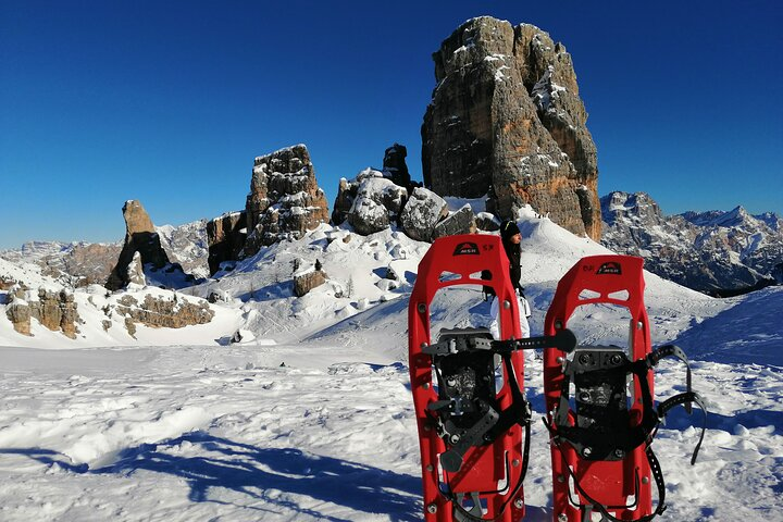 Snowshoe hike to the Cinque Torri - Photo 1 of 3