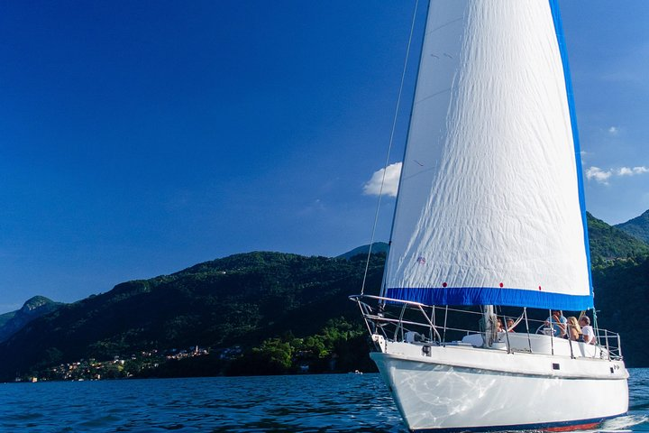 Sunset sailing on lake Como with private skipper - Photo 1 of 8