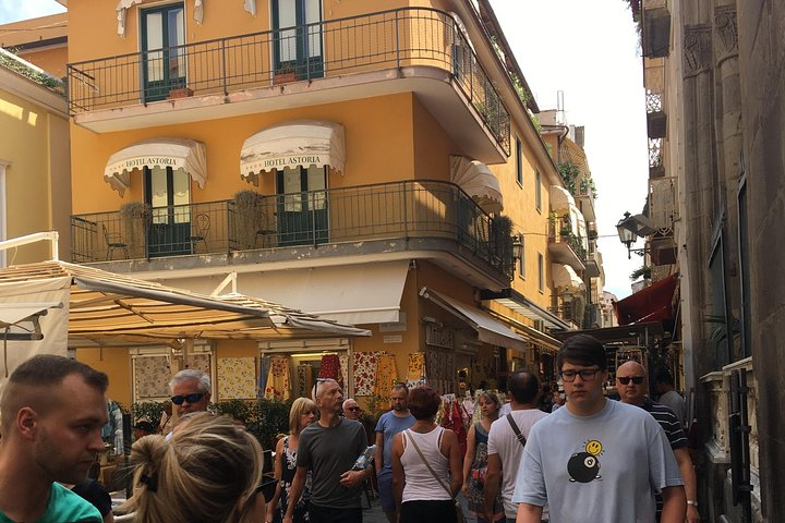 Transfer- Naples Train Station/area to Positano with a stop Sorrento - Photo 1 of 5