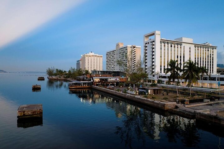 The newly opened ROK Hotel in downtown Kingston with a beautiful view of the waterfront.