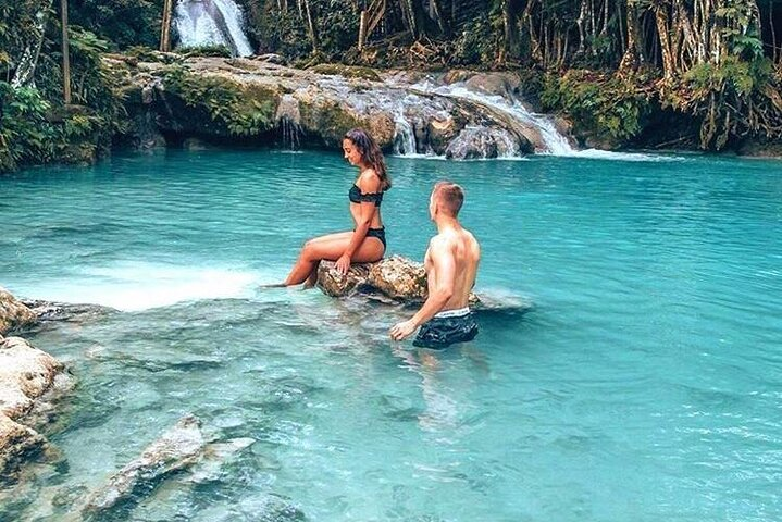 Bask in the beauty of nature at Blue Hole