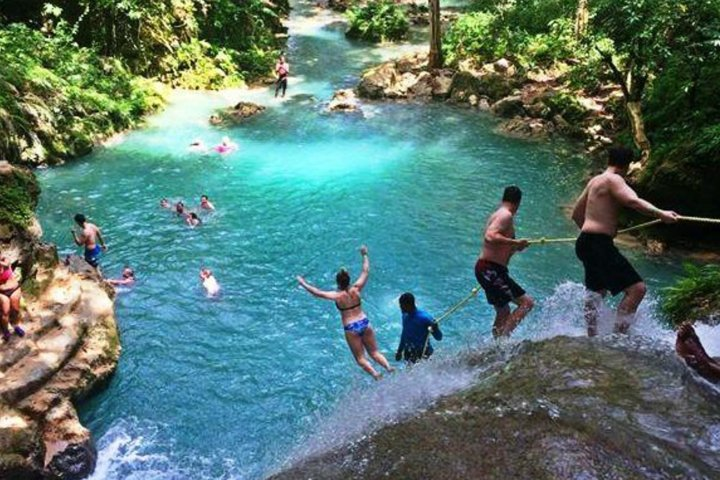 Blue Hole from Ocho Rios