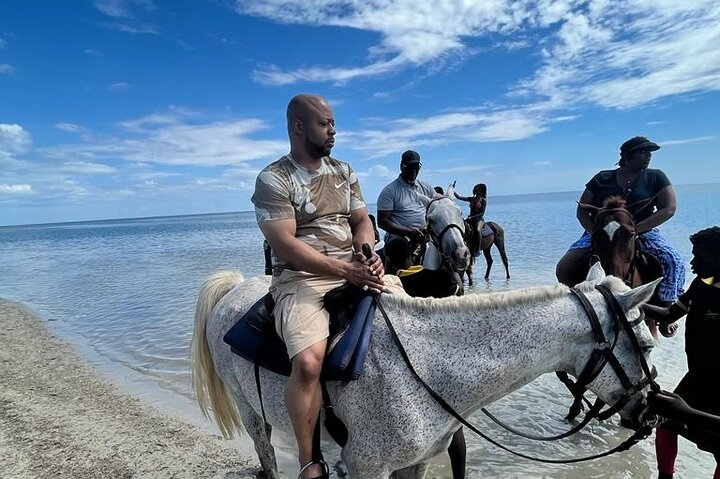 Horse Beach Backriding from the Cruise Ship port in Ocho Rios.