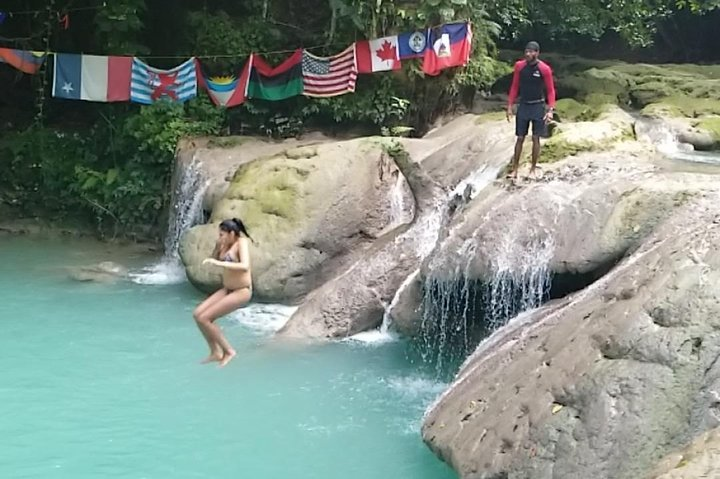 Private Blue Hole Secret Falls & River Tubing with Transportation  - Photo 1 of 6