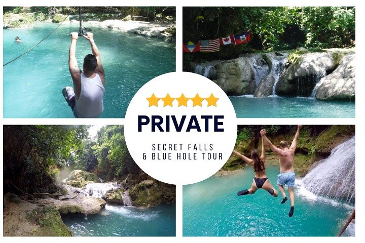 [PRIVATE] Blue Hole & Secret Falls Tour with Entrance Fees - Photo 1 of 11