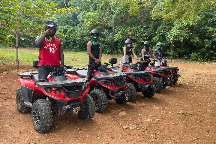 Atvs through the hills and valley