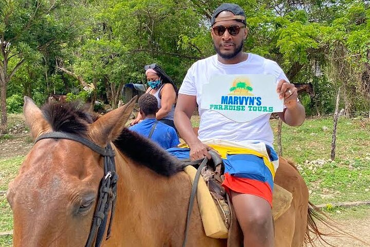 Private Horseback riding in the Ocean & Blue hole from Ochi Rios - Photo 1 of 20