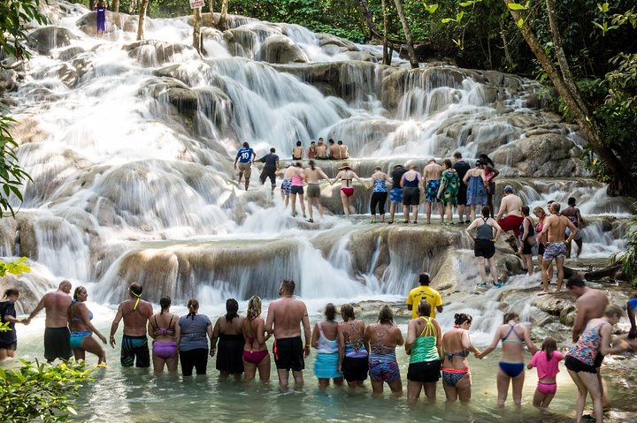 Shared Dunn's River Falls Snorkel Cruise with Music, Open Bar from Runaway Bay - Photo 1 of 4