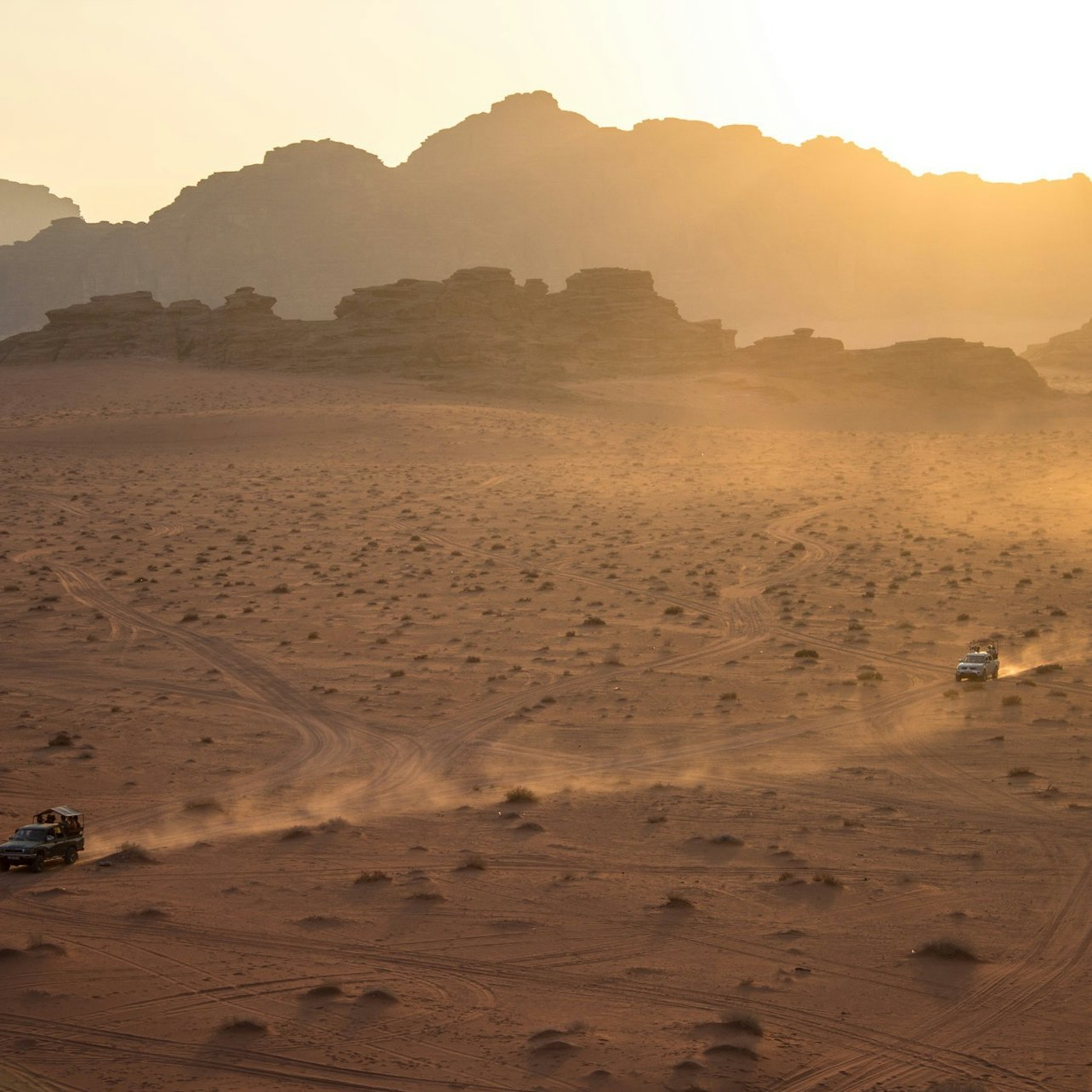 Desert Safari: 8-Hour Jeep Tour and Full Meal at Traditional Camp with Overnight Stay - Photo 1 of 6