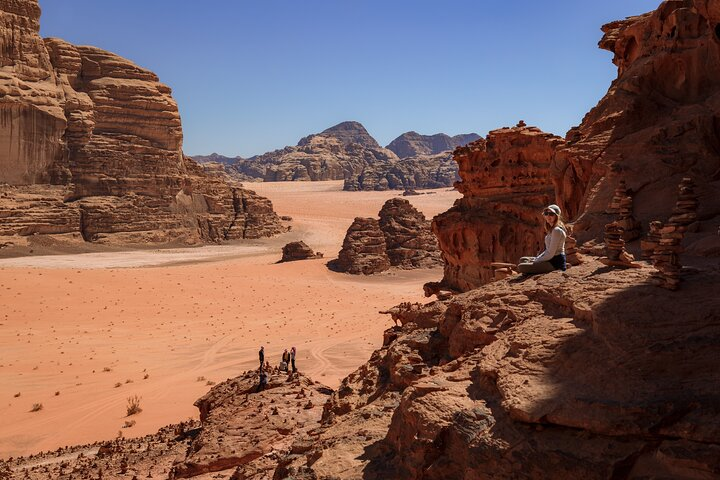 Full-Day 8 Hour Jeep Tour into Wadi Rum Protected Area with Stay - Photo 1 of 15