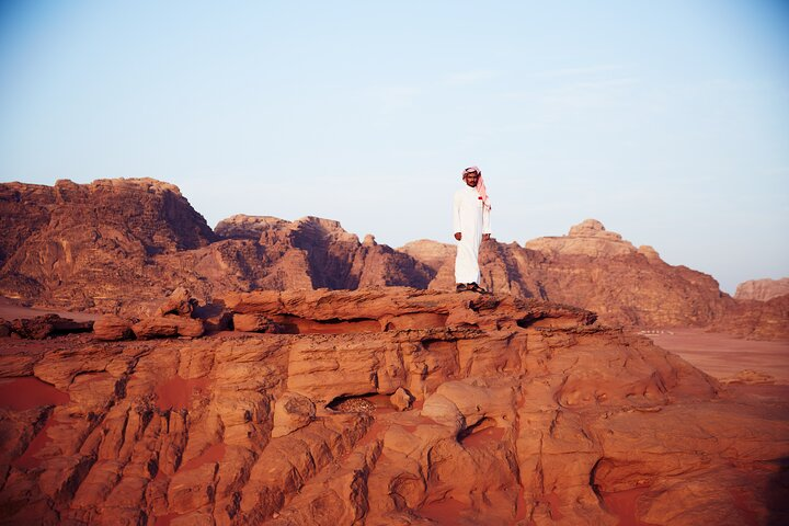 Half-Day Jeep Safari "Wadi Rum Highlights!" w/ Professional Bedouin Guide - Photo 1 of 12