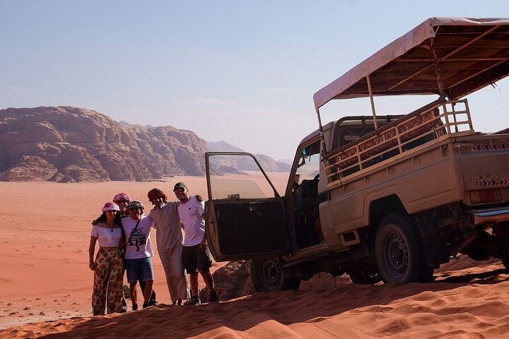 Half day Jeep Tour in Wadi Rum incl. water and Bedouin tea - Photo 1 of 25