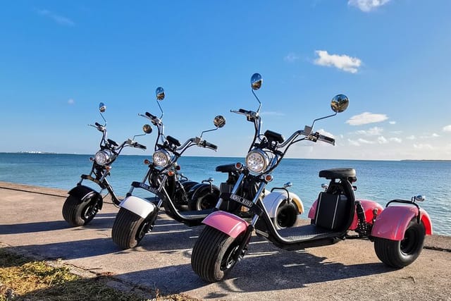 2h Electric Trike Rental in Okinawa Ishigaki - Photo 1 of 15