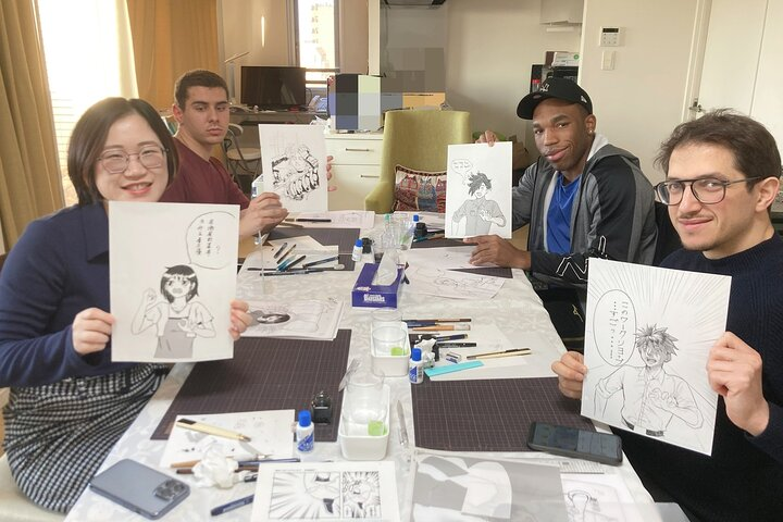 3-Hour Manga Drawing Workshop in Tokyo - Photo 1 of 21