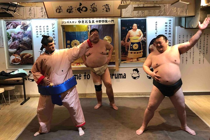 Challenge Sumo Wrestlers and Enjoy Meal - Photo 1 of 10