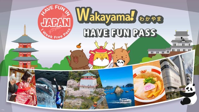 [Discount] Wakayama Value Package: Wakayama Fun Pass (1-Week Free Pass) | Japan - Photo 1 of 7