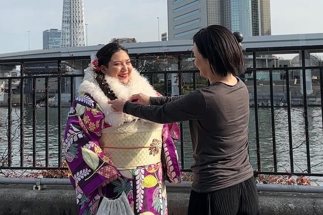 Corrections before shooting, Tokyo sky tree 