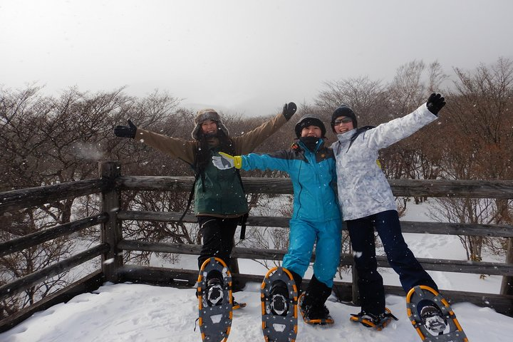 First snow play & snowshoe - Photo 1 of 6