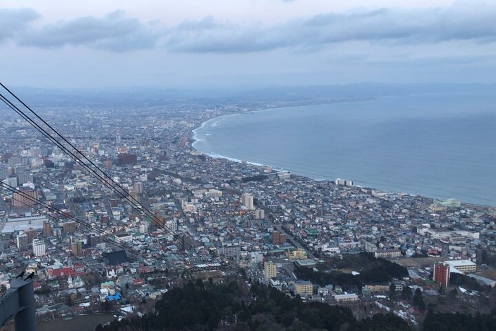 A view from Hakodate-yama ropeway