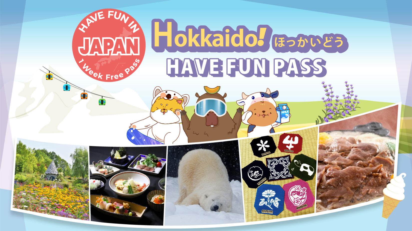 Have Fun in HOKKAIDO Pass (1 Week Free Pass) - Photo 1 of 4