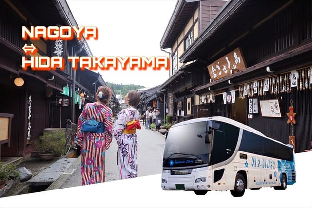 Hida Takayama from Nagoya Bus ticket Oneway/Raundway - Photo 1 of 21