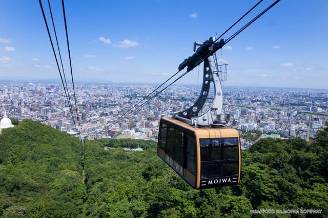 Hokkaido Mount Moiwa Ropeway Sapporo Tickets - Photo 1 of 6