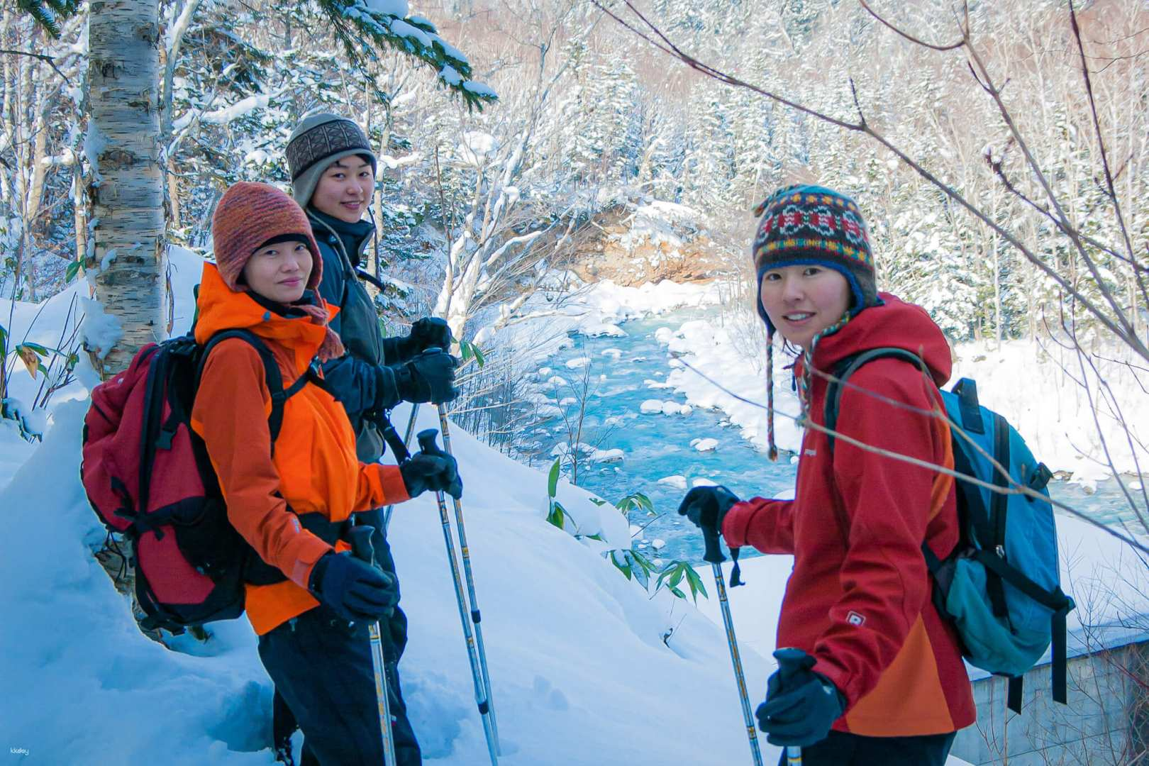 Hokkaido | Snowshoeing Experience in the Shirogane Forest (White Birch and Blue River Course) - Photo 1 of 3