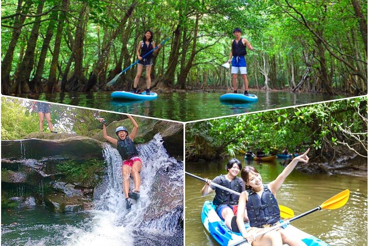 [Iriomote]SUP/Canoe Tour at Mangrove Forest+Splash Canyoning!! - Photo 1 of 25