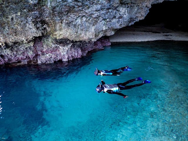 Ishikagi Island Day Tour: Blue Cave Sea Turtle Snorkeling & Unlimited Play of Marine Sports | Okinawa, Japan - Photo 1 of 10