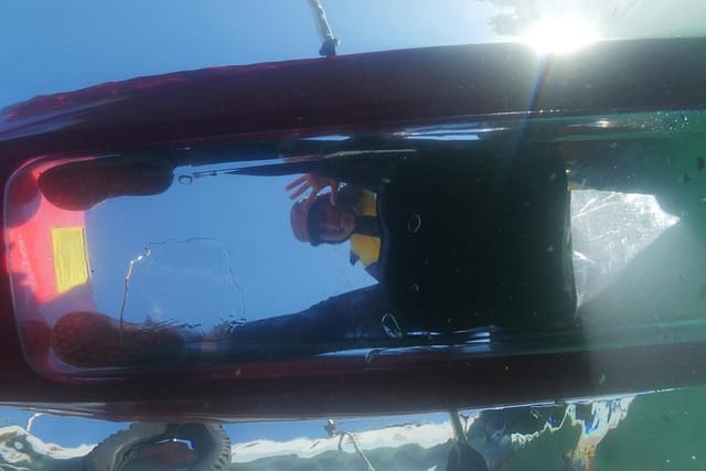 The clearest water quality in Japan can be seen from the clear bottom.