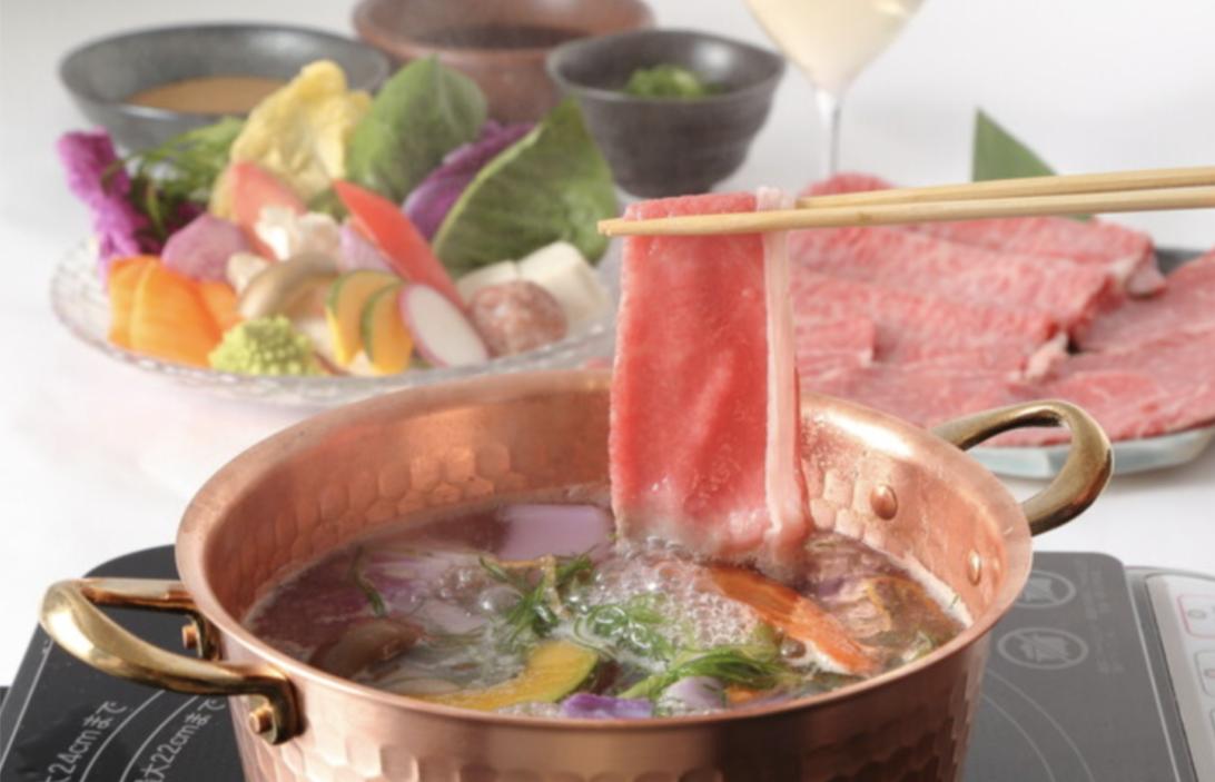 Japanese Wagyu Beef Shabushabu Mannoya Lucua Osaka - Photo 1 of 5