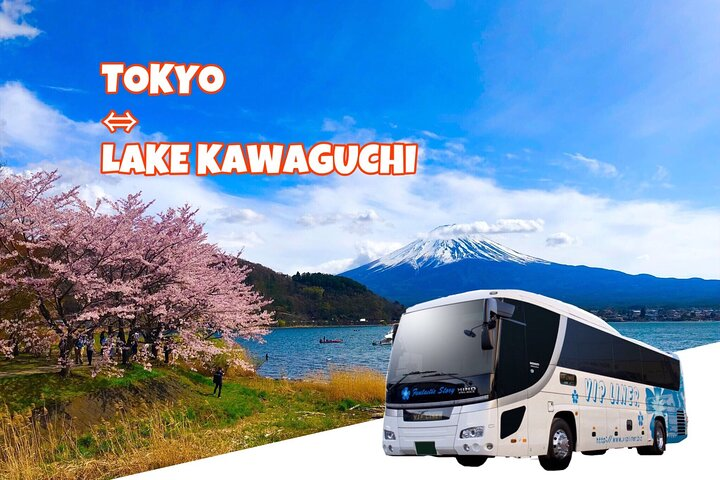 Lake Kawaguchi from Tokyo Bus ticket Oneway/Roundway - Photo 1 of 13