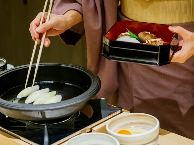 Multiple courses featuring Hokkaido ingredients and Wagyu beef 【Sukiyaki Kappou Hiyama NISEKO】 - Photo 1 of 10