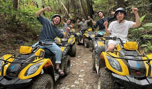 Northern Okinawa・Nago Venue｜ATV Mountain Quad Bike Off-Road Vehicle Experience｜The Most Powerful Off-Road Vehicle in Okinawa Prefecture｜No Driver’s License Required・Available to 5 Years Old・Available on Rainy Days・Guaranteed Departure for Solo Traveler - Photo 1 of 6