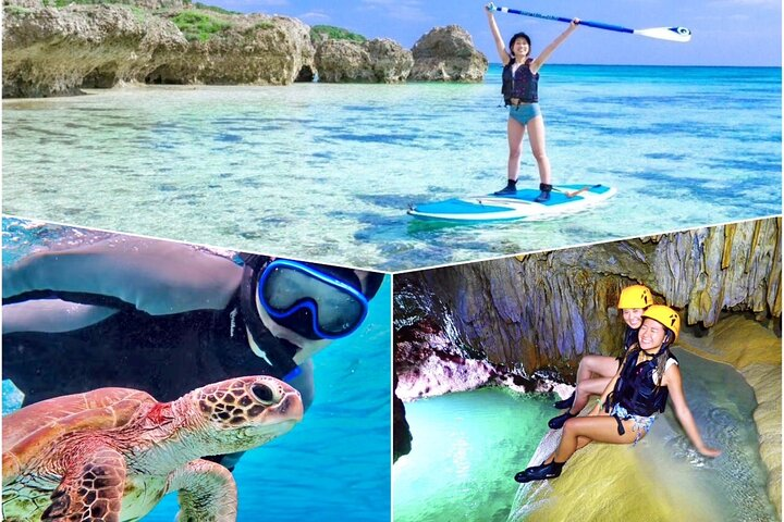 [Okinawa Miyako] 3set! Beach SUP・Tropical Snorkeling・PumpkinLimestone Cave・Canoe - Photo 1 of 12