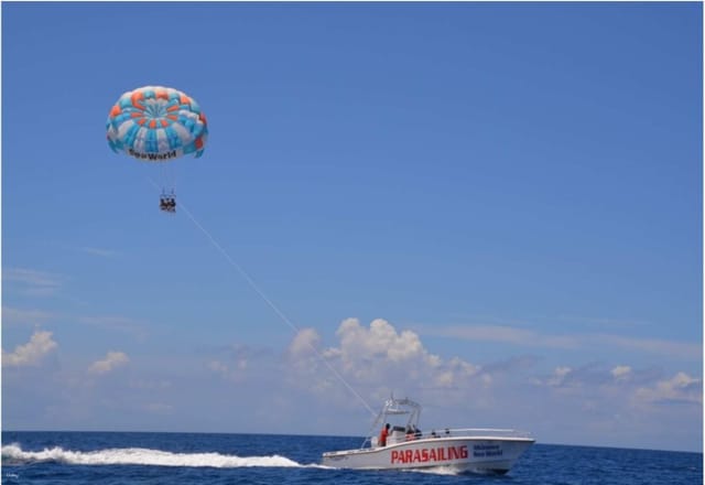 Okinawa | Spectacular parasailing and boat snorkeling from Naha - Photo 1 of 2