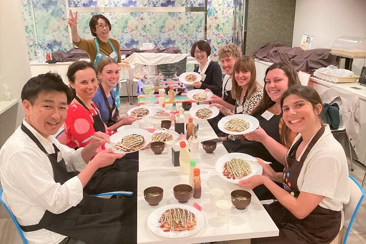 Osaka Okonomiyaki Cooking Experience! - Photo 1 of 22