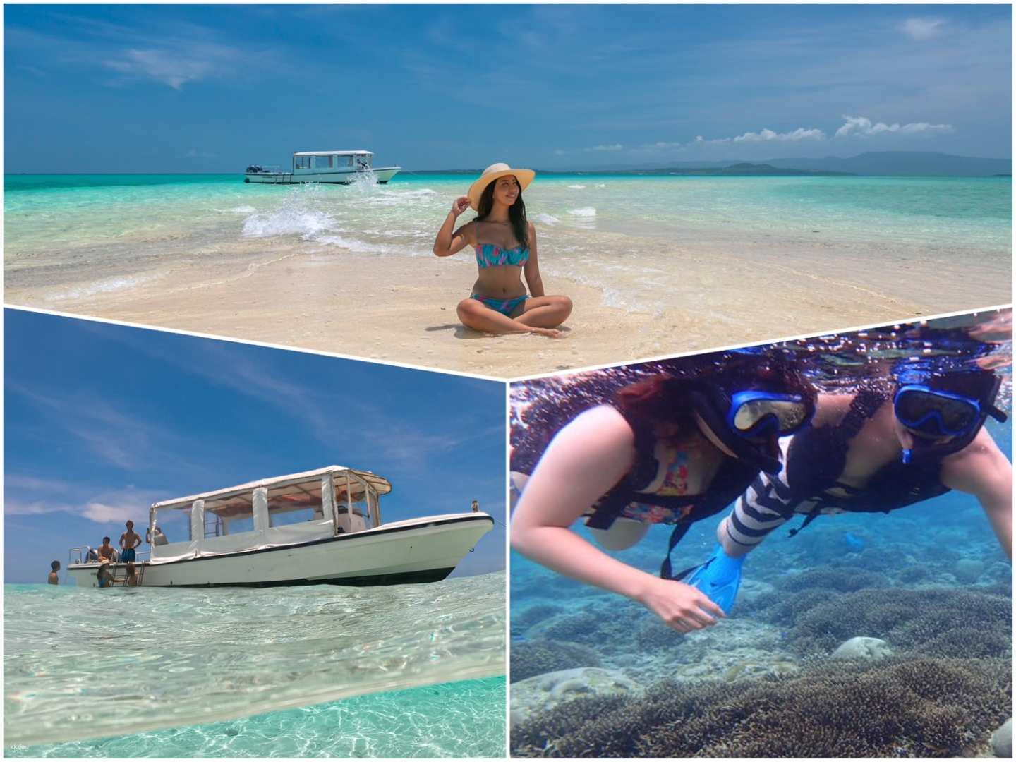 "Phantom Island" Hamajima Landing + Boat Snorkeling Half-Day Tour Reservation Photo Data/Equipment Rental Free (Okinawa Ishigaki Island) - Photo 1 of 10