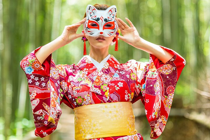 Photoshoot Experience in Arashiyama Bamboo  - Photo 1 of 10