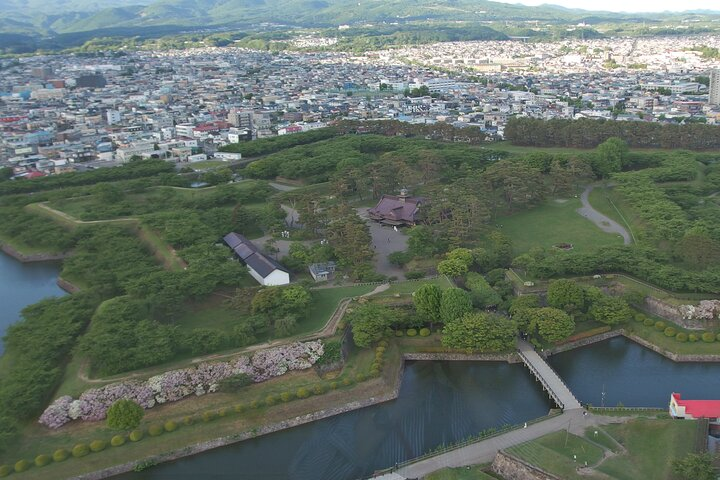 Goryokaku Fortress view from the tower