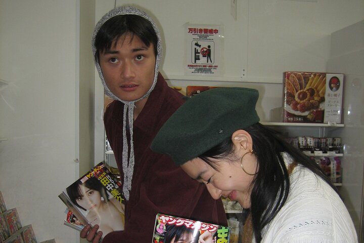 random photo at seven-eleven(taken by digital camera)