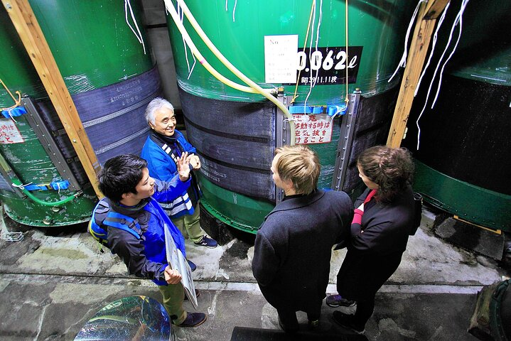 Inside of the old sake brewery