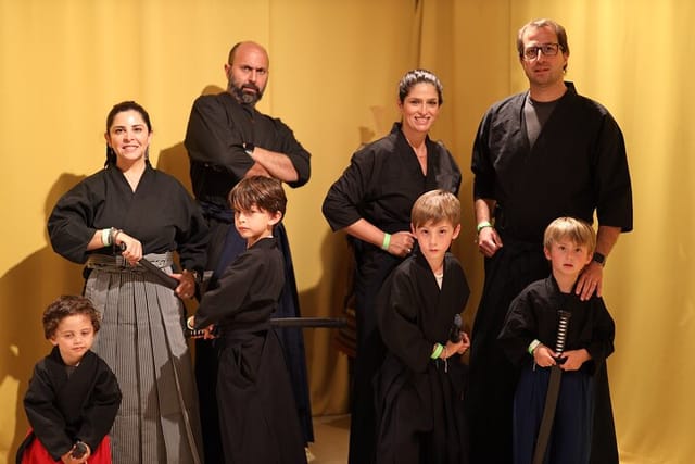 Samurai Sword Experience in Kyoto (Family & Kid Friendly） - Photo 1 of 6