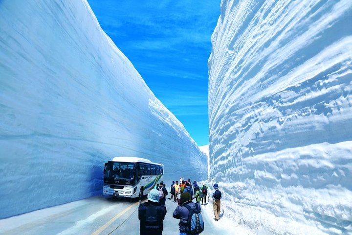 Inaccessible through winter, the immense Snow Walls are carved-out each spring and open to the public from April onward.