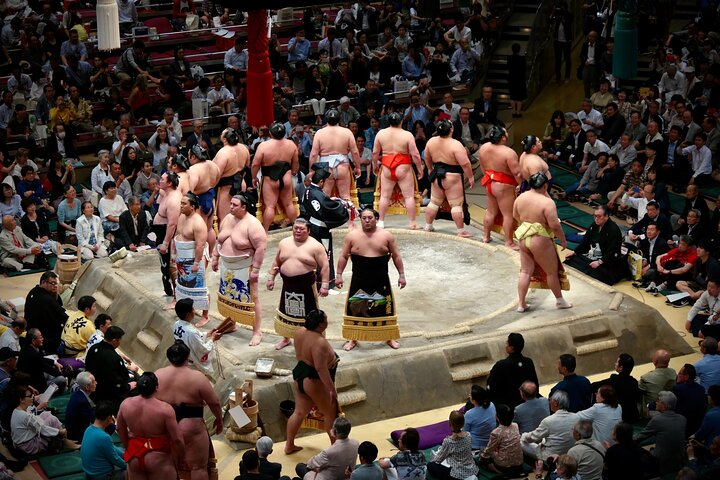 Sumo Grand Tournament Tour with Lunch and Ticket Admission  - Photo 1 of 6