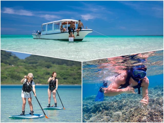 The Phantom Island (Hamajima) Snorkeling + Kabira Bay SUP / Canoe Experience Tour | Ishigaki Island - Photo 1 of 10